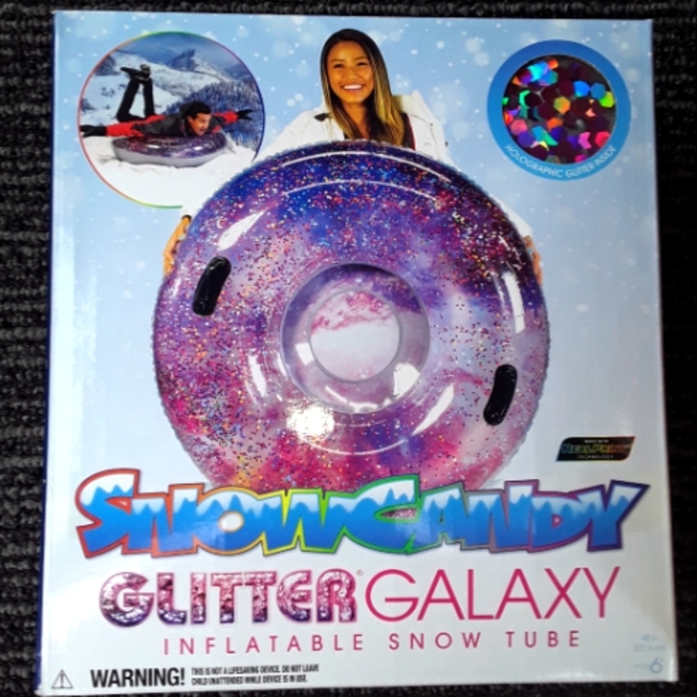 SNOWCANDY GLITTER GALAXY SNOW TUBE 48 IN